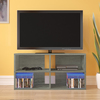 Way Basics Eco 4-Cubby TV Stand, Grey WB-TV-GY